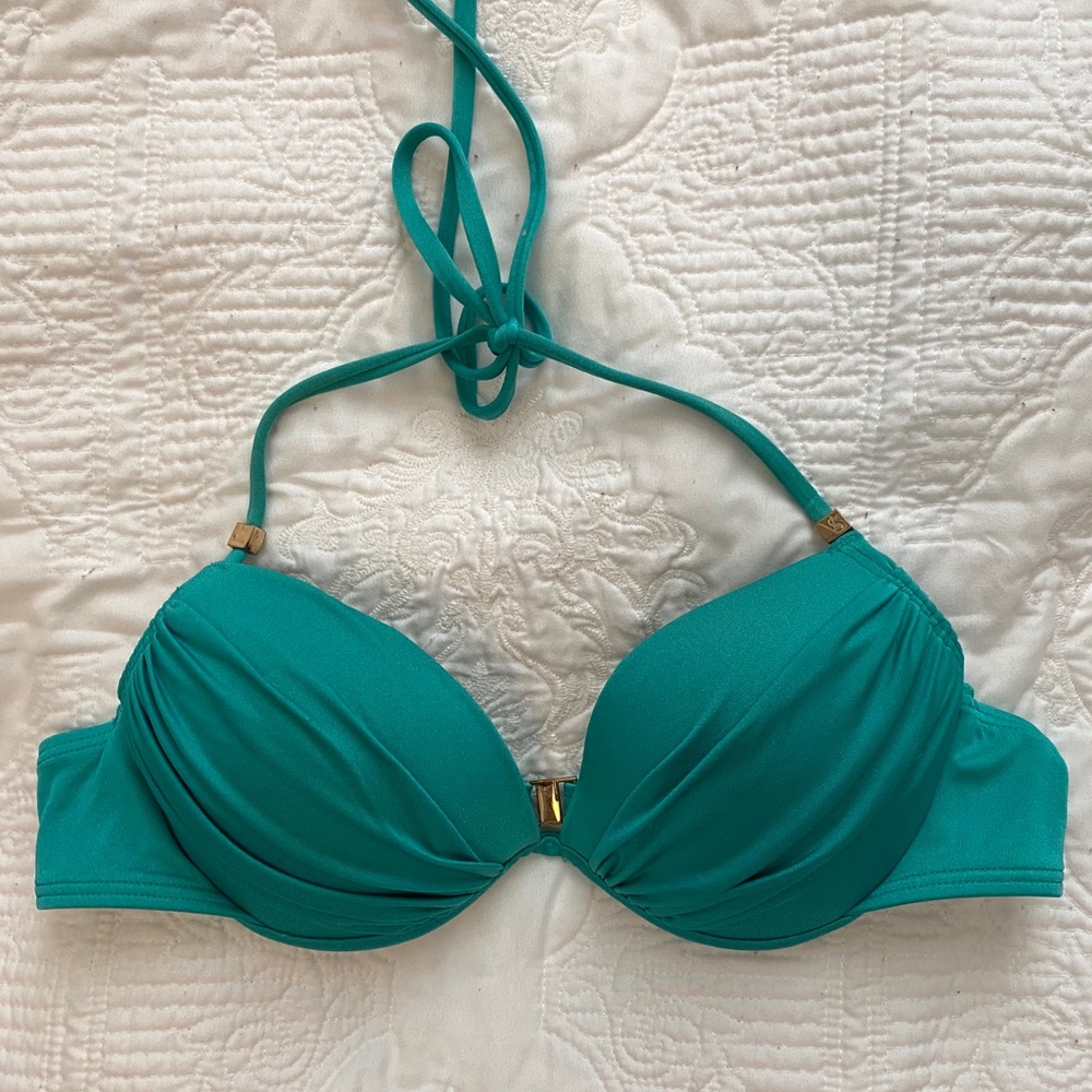 Victoria’s Secret teal bikini top